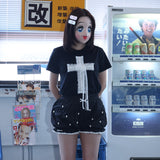 レース パンプキン ショーツ - クロス