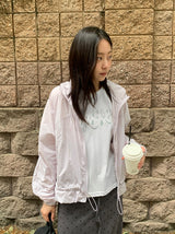 26SS★ [BAONHAUS] ポデンヌ プリント クロップショートスリーブTシャツ