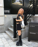 スターショートフードジャンパー