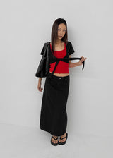 [MADE] Vuel Linen-Like Long Skirt