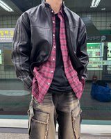 Elin check shirt
