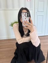 loveberry glass bumper case (pink)