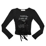 Triple ribbon T
