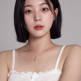 シルバー925 スター ネックレス