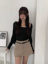 Nobe Cotton Mini Skirt Pants