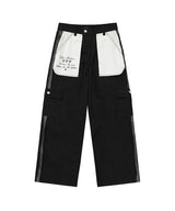 REVERSE STITCHED CARGO PANTS_BLACK