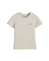 (W) ZRS Spray Logo Tee (OATMEAL)