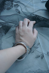 gold hole bangle watch