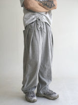 curved bonded pants(2colors)
