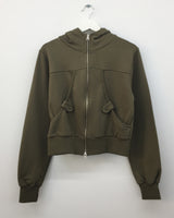 ウタスタデッドフーデッドジップアップ (3color)