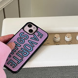 [MADE] favorite things [epoxy bumper case]