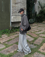 ミジュサイドスナップバルーンスウェットパンツ