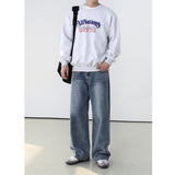 FLAG PRINTING OVER-FIT SWEAT SHIRT MTM