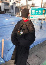 ハイネックボンバーパッディングジャンパー