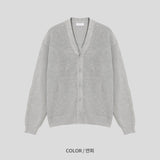LMN フリックアッシェピグメントカーディガン (5 colors)