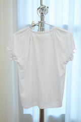 フリル パフ Tシャツ (Ivory)