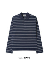 No.1363 salt collar stripe T (4color)