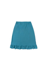 Aile frill skirt_teal