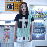 Mint Polka Dot Piano Bag
