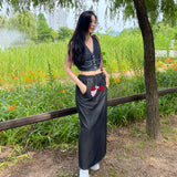 Denim Pocket Skirt