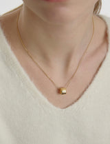 26SS★ Iceblock Silver Necklace