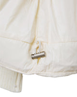 Niro high-neck knit padding