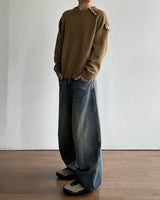 Mood Tin Blue Denim Pants