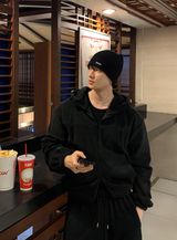 [Set-up]Find fleece sweat zip-up pants