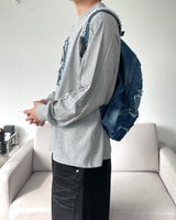 ビンテージパッチ長袖Tシャツ
