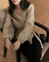 Anna Wrapped Blouse