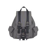 Ding Ding Backpack_stripe charcoal