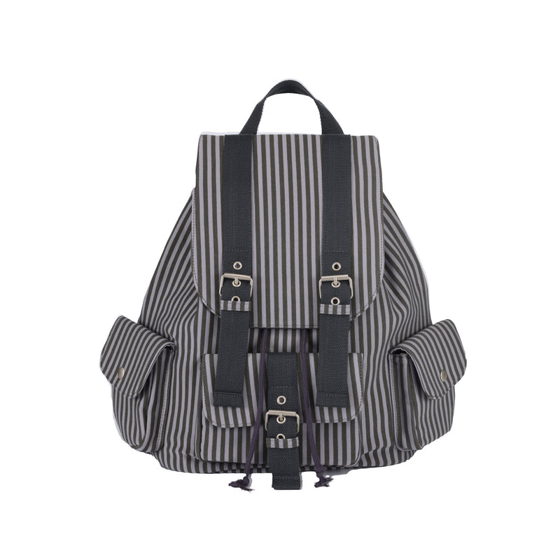 Ding Ding Backpack_stripe charcoal