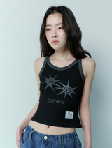 SOLUNA CROP SLEEVELESS (2COLOR)