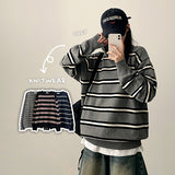 Roden boxy fit color matching Dangara round knit