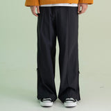Nylon Span 4 Way Zip Pants - NAVY