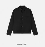 [F/W] ベーシッククロップシャツ(3color)