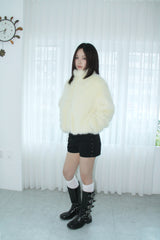 NOIR SOFT FUR JOGGER JK