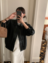 [MADE] SILKY SATIN SKIRT