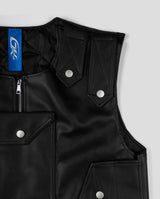 LEATHER BULLETPROOF GILE (Black)