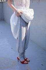 Leg Warmer Sweatpants (Gray)