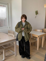 シチュコーデュロイワイドパンツ