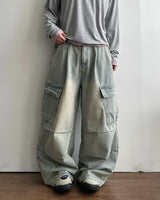 Roti Cargo Denim Pants