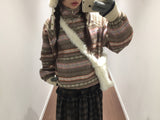[MD's Pick] Cotton Candy Nordic Fleece Anorak (2color)