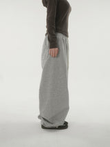 Arc back curved sweat pants -3C