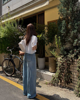 Land cropped shirt & sleeveless set