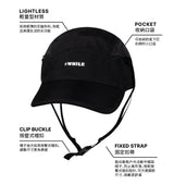 WAVE CLIMBING CAP - BLACK