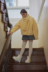 Wednesday Evening Winter Boots - Cream