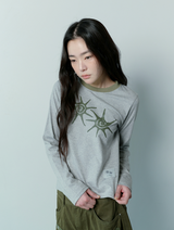 ソルナRネック長袖Tシャツ UNISEX