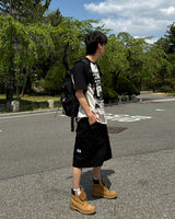 ポートナグランショートスリーブTシャツ(Black)