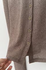 (W) Ken Linen Cardigan
